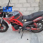 Motocicleta robada en estacionamiento del Town Center
