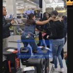 Video: Grupo de farderos roba y agrede en personal de Coppel en Juárez centro